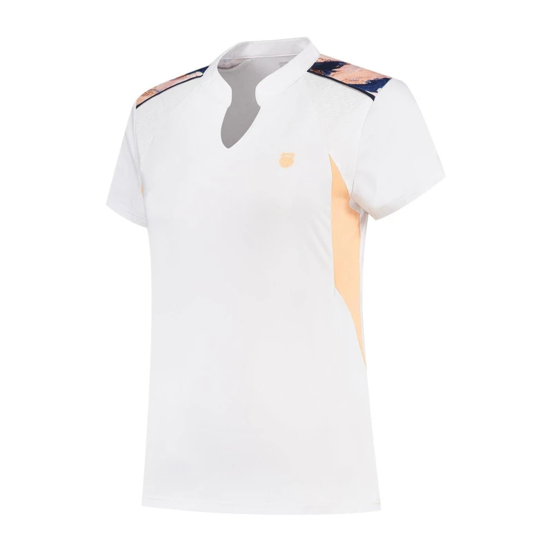 Image of K Swiss Hypcourt Advantage 3 T-Shirt Womens - White White 8