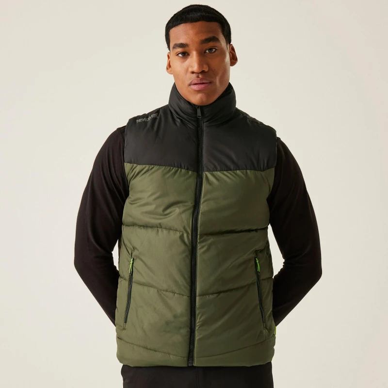 Image of Regatta Tactical Regime Bodywarmer - Green Green M