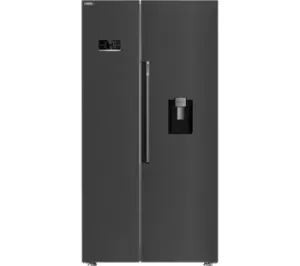 Image of Beko HarvestFresh ASD2442VPZ Frost Free American Style Fridge Freezer