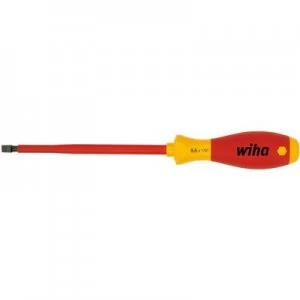 Image of VDE Slotted screwdriver Wiha SoftFinish electric 320N 00821 Blade width: 3mm Blade length: 100 mm