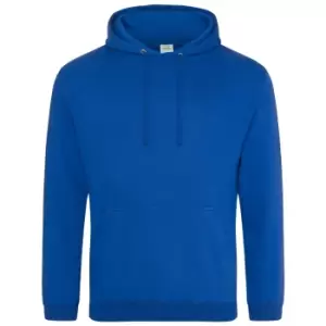 Image of Awdis Unisex Adult College Hoodie (4XL) (Royal Blue)