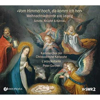 Image of Kammerchor Der Christuskirche Karlsruhe; L?arpa Festante - Vom Himmel Hoch, Da Komm Ich Her CD