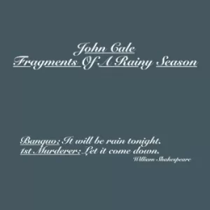 Image of Fragments of a Rainy Season by John Cale Vinyl Album
