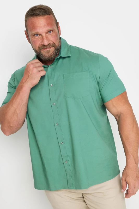 Image of BadRhino Short Sleeve Shirt Green male