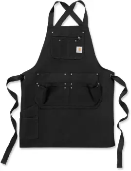 Image of Carhartt Duck Apron, black, black, Size One Size