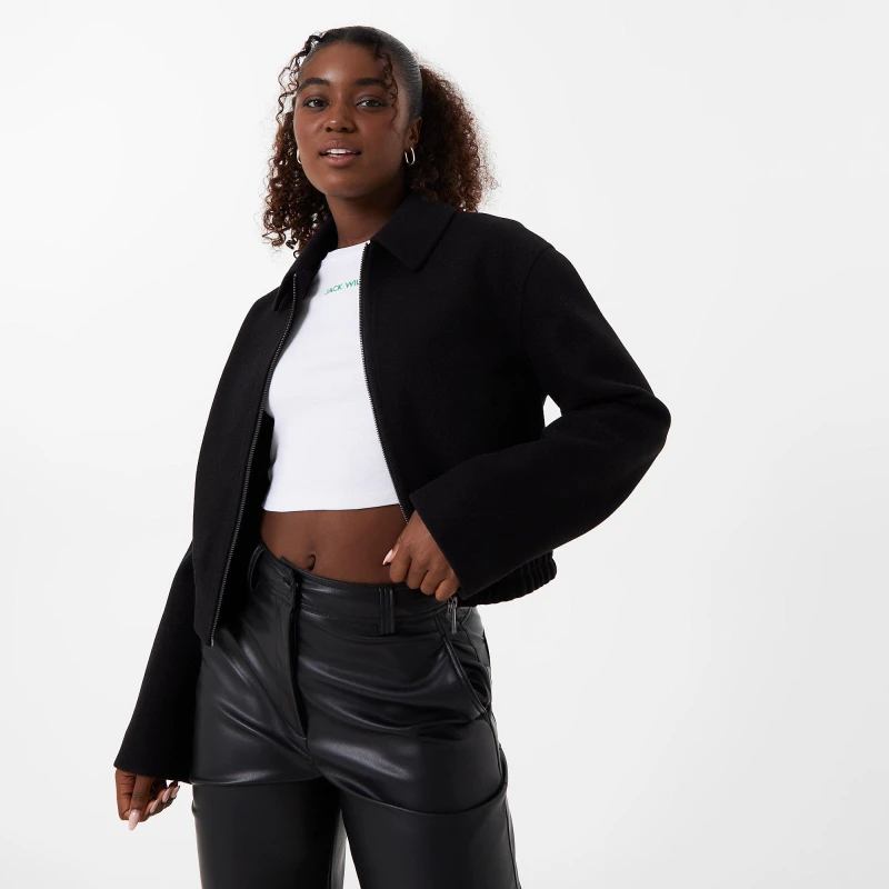 Image of Jack Wills Smart Bomber Jacket - Black 6