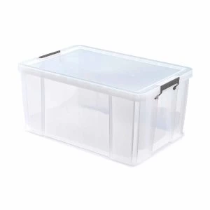 Image of Whitefurze Allstore Plastic Storage Box 70 Litre