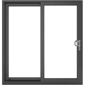 Image of Crystal uPVC Internal Sliding Patio Door Right Hand Open 2090mm x 2090mm Clear Double Glazed /White in Grey
