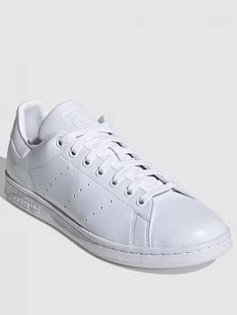 Image of adidas Originals Stan Smith - White/White/White, Size 5, Women