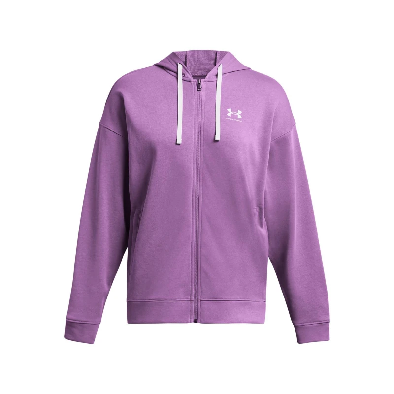 Image of Under Armour Rival Terry Os Hoody Purple female 0-2