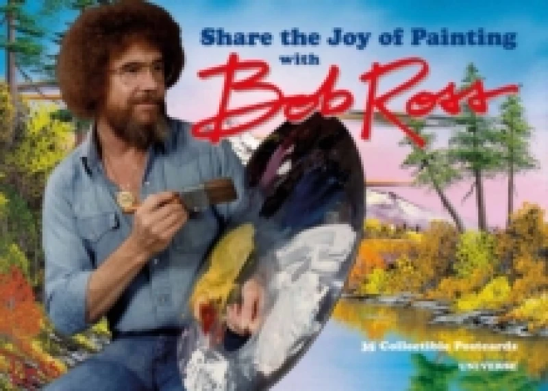 Image of Share the Joy of Painting with Bob Ross : 35 Postcards Paperback / softback
