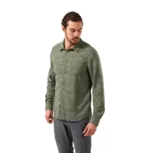 Image of Craghoppers Mens NosiLife Kai Long Sleeve Tailored Fit Shirt L - Chest 42' (107cm)