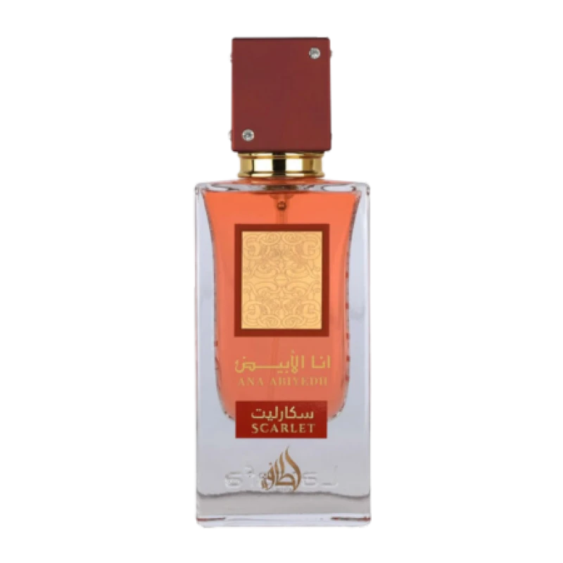 Image of Lattafa Ana Abiyedh Scarlet Unisex Eau de Parfum a 60ml LAT-49938