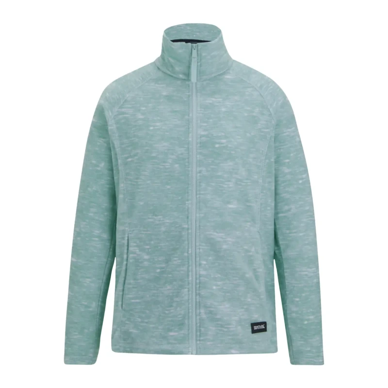 Image of Womens Zip Fleece Regatta Mayse Vert Female 46