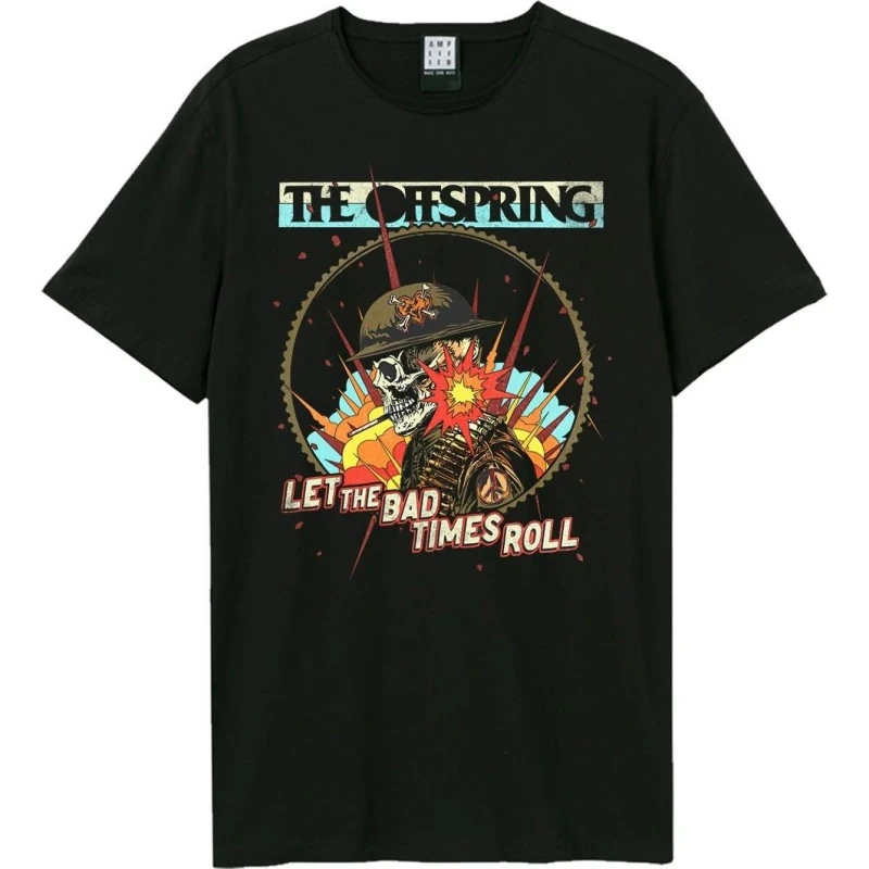 Image of Amplified Amplified Men Army Of One The Offspring T-Shirt in Black Size: X-Small Black XS Male 5063852069040
