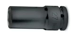 Image of Beta Tools 720L 1/2" Square Drive Long/Deep Impact Socket 15mm 007200315