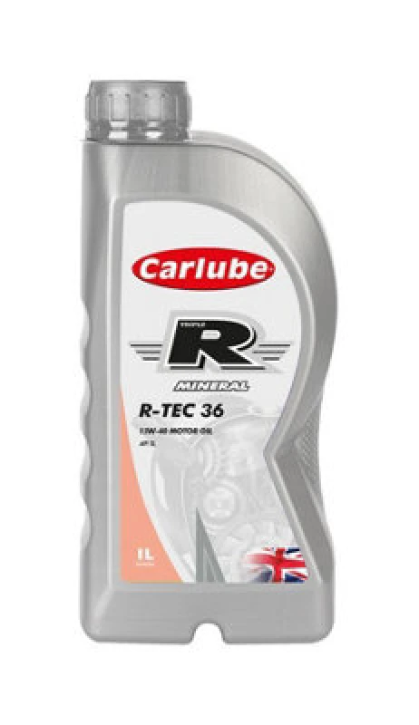 Image of Carlube Engine Oil 1L Triple R 15W40 Api Sl Mineral 1 Litre R-Tec 36 Kce001