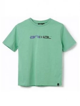 Image of Animal Boys Sketchy Short Sleeve T-Shirt - Green
