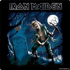 Image of Iron Maiden - Benjamin Breeg Single Cork Coaster