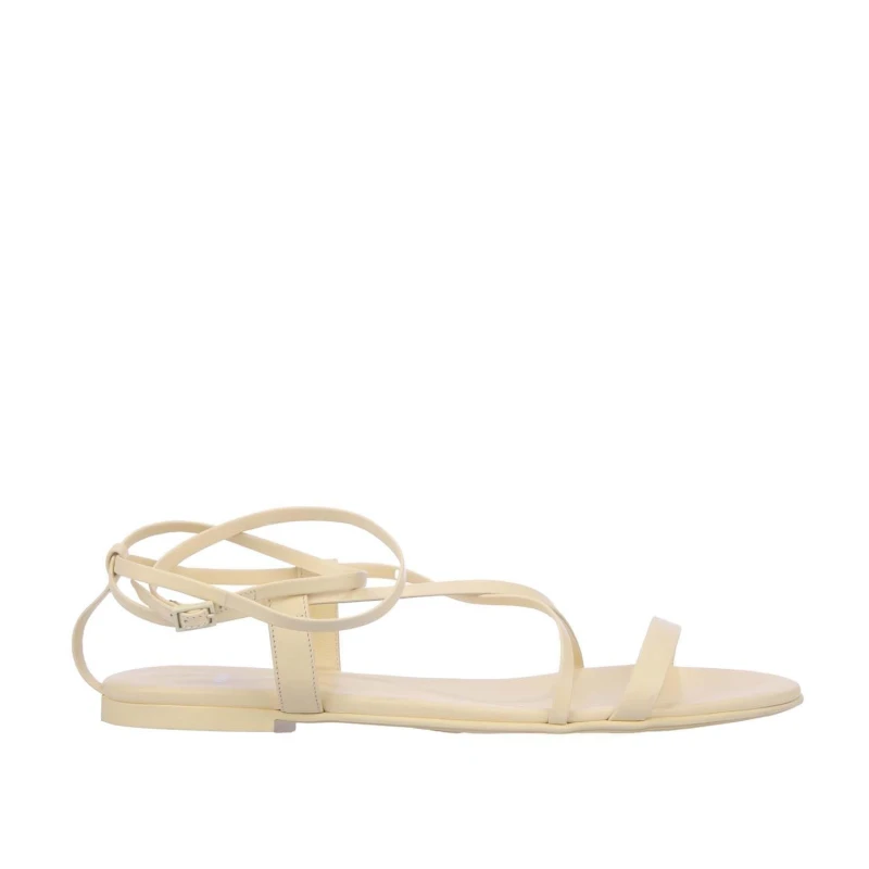 Image of Boss Kristin Flat Sandals Yellow female UK 3
