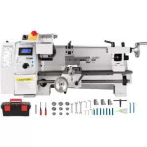 Image of VEVOR Mini Metal Lathe 8x14inch, Metal Lathe Machine 2250PRM Variable Speed Change Precision Mini Lathe 650W Metal Working Lathe, Small Metal Lathe,
