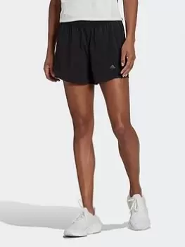 Image of adidas Hiit 45 Seconds Two-in-one Shorts, Black, Size S, Women
