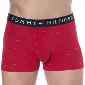 Image of Tommy Hilfiger Monogram Cotton Boxer Briefs - Red L