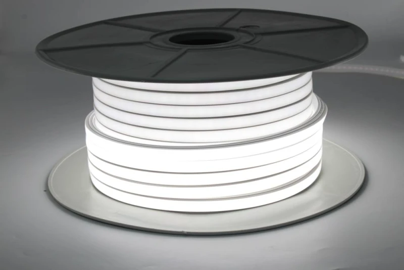 Image of ENER-J 24V Flexible Silicon Neon Strip 30m 10x10mm Natural White White Unisex