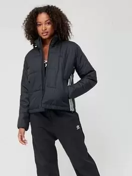 Image of adidas Originals Short Padded Jacket - Black, Size 18, Women