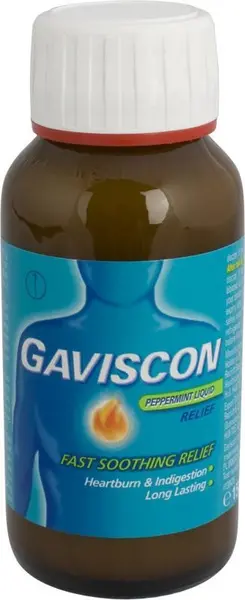 Image of Gaviscon Fast Soothing Relief Peppermint Liquid 150ml