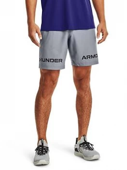 Image of Urban Armor Gear Training Woven Graphic Shorts - Steel, Steel, Size S, Men