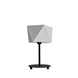 Image of Adamant Table Lamp Grey, Black 23cm