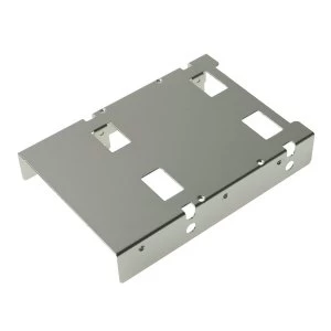 Image of Silverstone Single 3.5" Bay Converter to 2 x 2.5inch Bays (SST-SDP08)