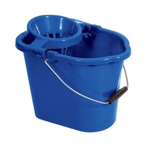 Image of Oval Mop Bucket 12 Litre Blue
