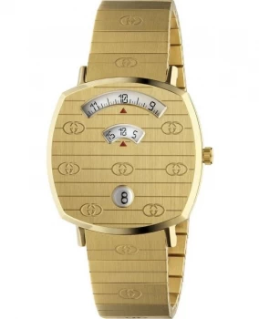 Image of Gucci Grip Yellow Gold Tone Womens Watch YA157403 YA157403