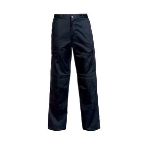 Image of Combat Trousers 36" Regular Polycotton with Pockets Black