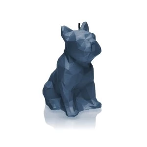 Image of Jeans Low Poly Bulldog Candle