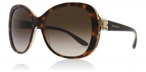 Image of Bvlgari BV8171B Sunglasses Havana / Brown 537913 57mm