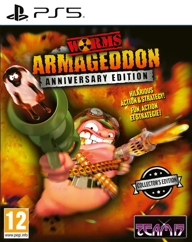 Image of Worms Armageddon Anniversary Collectors Edition PS5 Game
