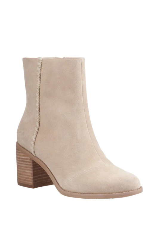 Image of TOMS Evelyn Ankle Boot Natural