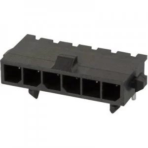 Image of TE Connectivity 2 1445055 4 Pin strip standard Micro MATE N LOK Total number of pins 4 Contact spacing 3mm