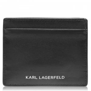 Image of Karl Lagerfeld Klassik Pin Cardholder - A999 Black