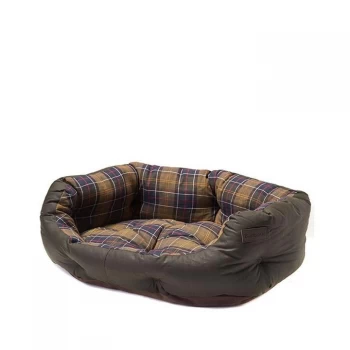 Image of Barbour Wax/Cotton Dog Bed 30" - Tartan TN11