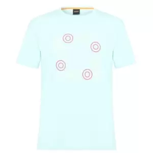 Image of Boss Teesquare T Shirt - Green