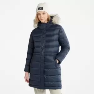 Image of Timberland Down-free Parka For Her In Navy Dark Blue, Size M