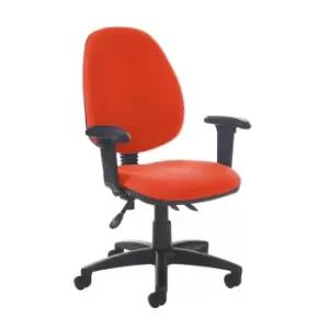 Image of Dams MTO Jota High Back Asynchro Operators Chair with Adjustable Arms - Lombok G