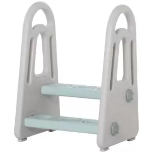 Image of Two To Step Stool for Kids Toddlers with Handle for Toilet Potty Training