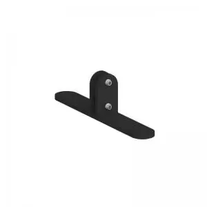 Image of Acrylic free-standing desktop screen bracket - Black single