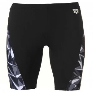 Image of Arena Shattered Glass Jammer Mens - Black