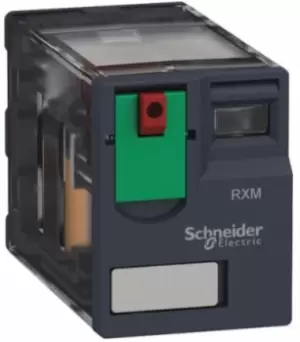 Image of Schneider Electric, 48V ac Coil Non-Latching Relay 4PDT, 8A Switching Current Plug In, 4 Pole, RXM4AB2E7